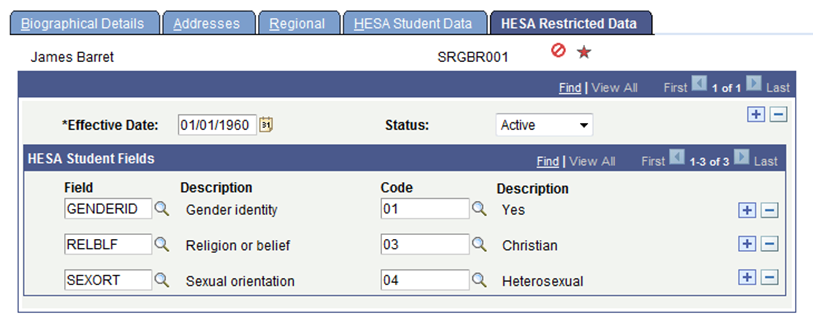 HESA (Higher Education Statistics Agency) Restricted Data page