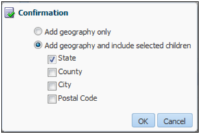 「確認」ウィンドウのスクリーン・キャプチャ
