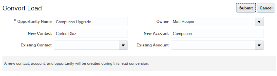 サンプル・データを含む「変換」ウィンドウのスクリーンショット。