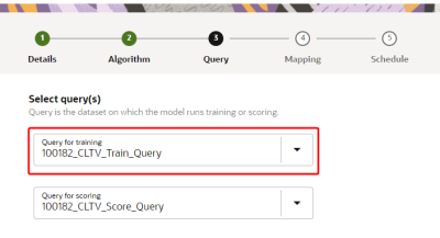 「トレーニングの問合せ」フィールドのイメージ