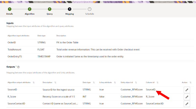 デフォルトの列IDのイメージ