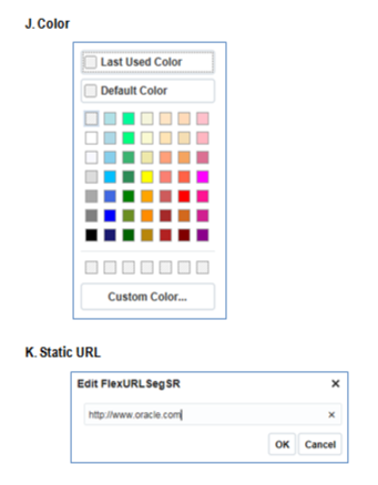 図を構成する2つの表示タイプ:
J.カラー、K。静的URL