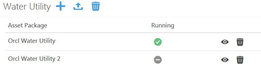 アセット・パッケージ・モデルに追加されたアセット・パッケージ。 アセット・パッケージ・モデルに追加されたアセット・パッケージ。