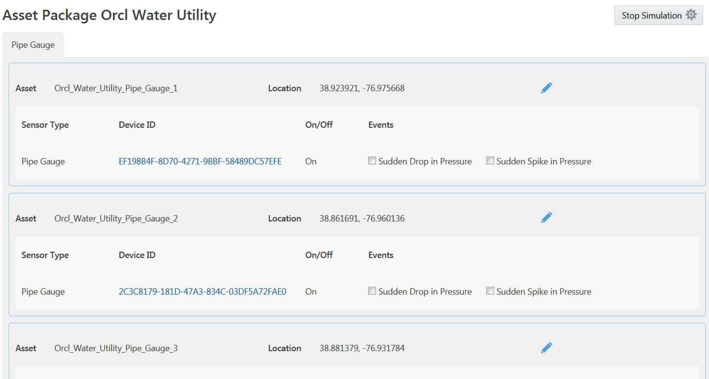 「アセット・パッケージ」ページ 「アセット・パッケージ」ページ