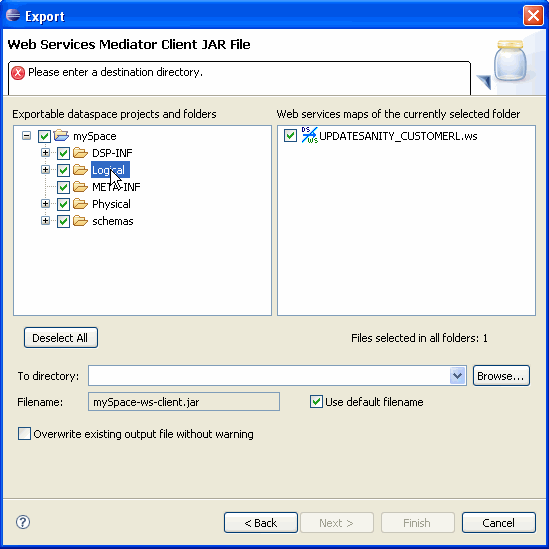 Web Services Mediator Client JAR File