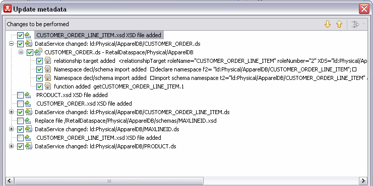 Update Metadata command.