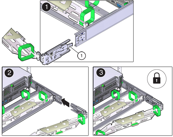 image:Gráfico en el que se muestra cómo insertar el conector C en el bastidor
