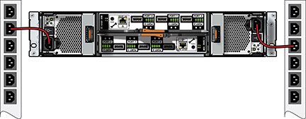 image:ファンモジュール電源ケーブル付き電源装置を示す図