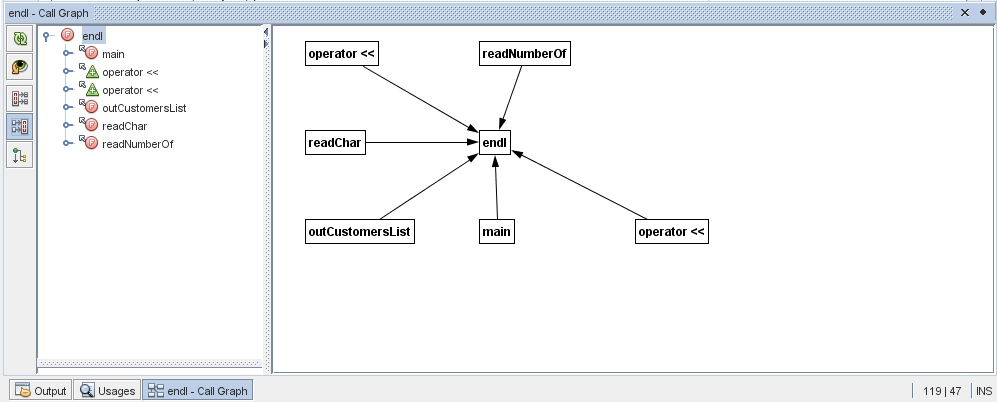 コールグラフの使用 Oracle Solaris Studio 12 4 Ide クイックスタートチュートリアル