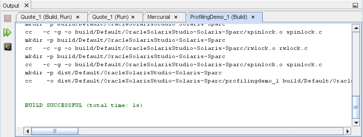 image:ProfilingDemo_1 構築後の出力。