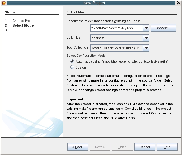 “New Project“(新建项目)向导 image:“New Project“(新建项目)向导