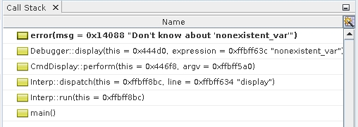 image:“Call Stack“（调用堆栈）窗口