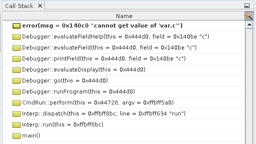 image:“Call Stack“（调用堆栈）窗口