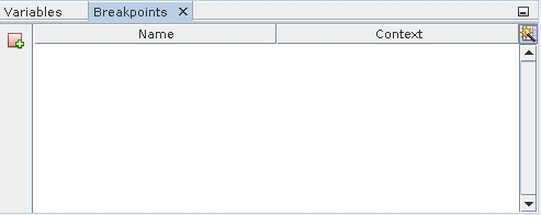 image:“Breakpoints“（断点）窗口