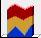 Radio button. Creates a Stacked area graph.