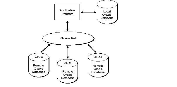 Oracleを介した接続