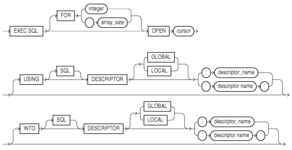 OPEN DESCRIPTOR