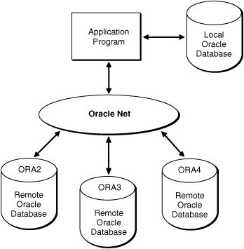 Oracle Net経由の接続