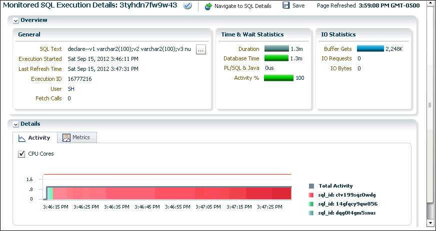 リアルタイムなデータベース操作の監視