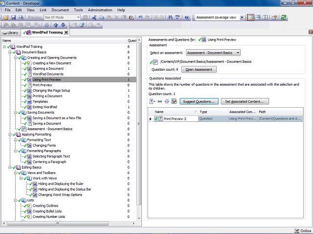 Screen image of this step