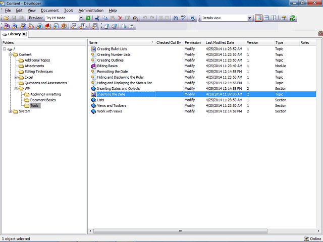 Screen image of this step