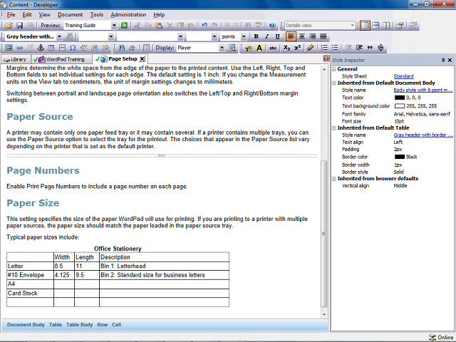 Screen image of this step