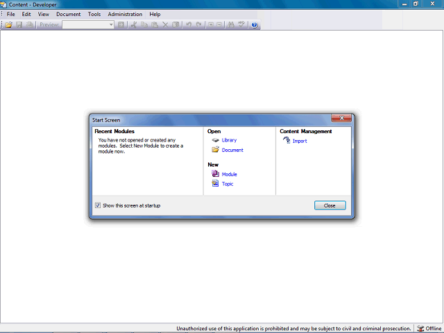 Screen image of this step