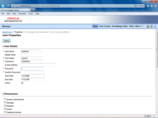 Screen image of this step