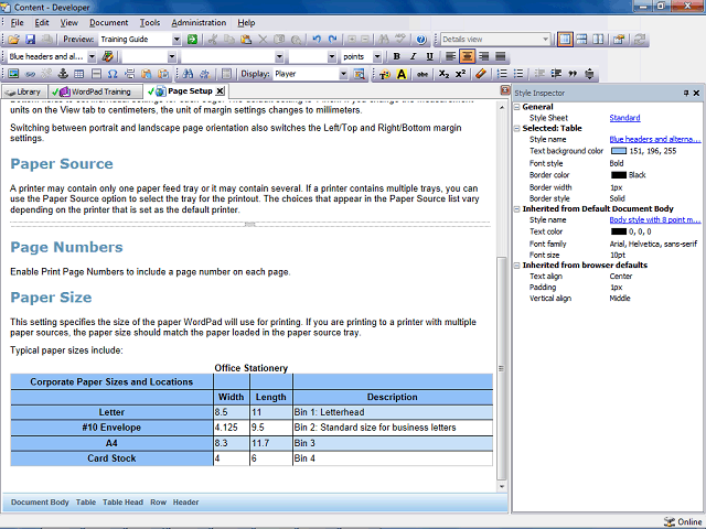 Screen image of this step