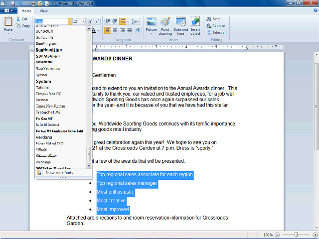 Screen image of this step