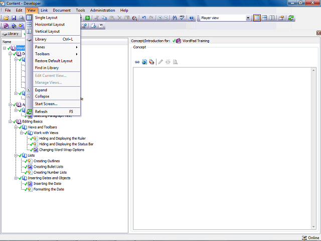 Screen image of this step