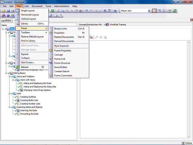 Screen image of this step