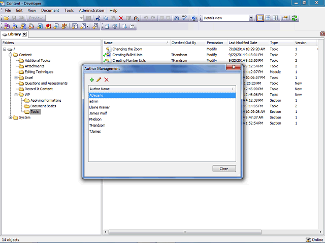 Screen image of this step