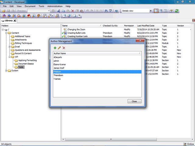 Screen image of this step