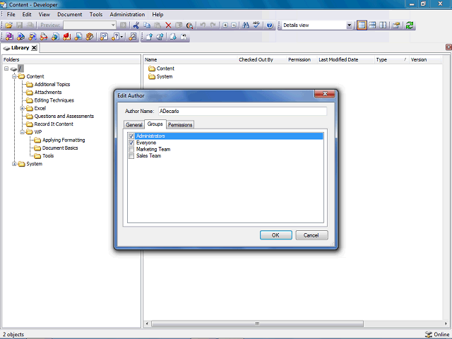 Screen image of this step