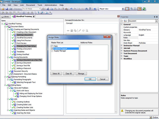 Screen image of this step