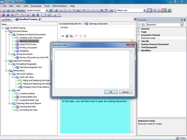 Screen image of this step