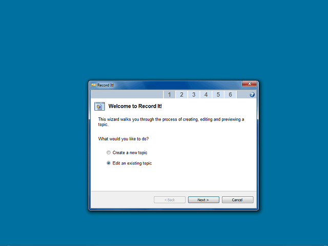 Screen image of this step