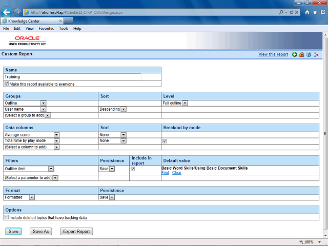 Screen image of this step