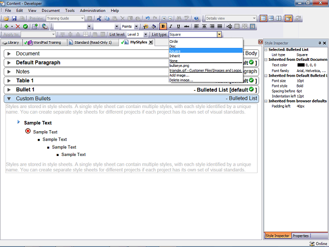 Screen image of this step