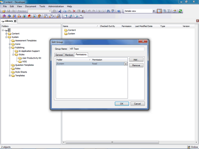 Screen image of this step