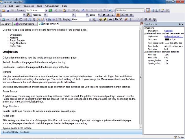 Screen image of this step