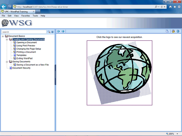 Screen image of this step