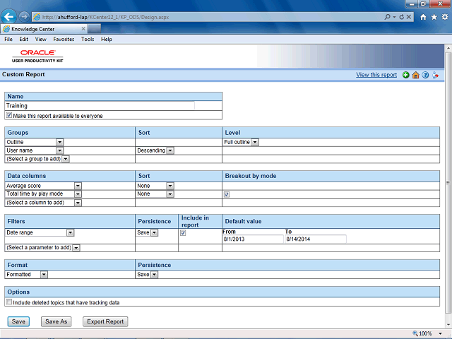Screen image of this step