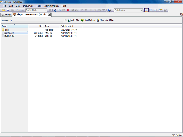 Screen image of this step