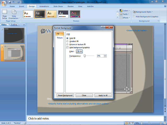 Screen image of this step