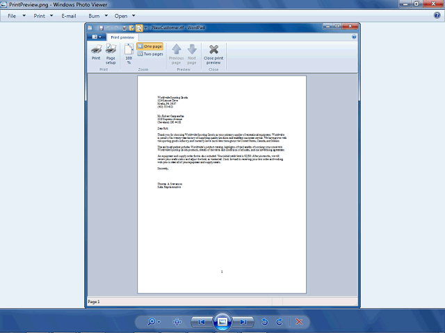 Screen image of this step