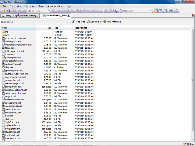 Screen image of this step