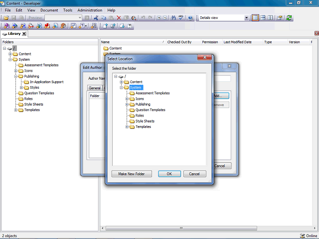 Screen image of this step