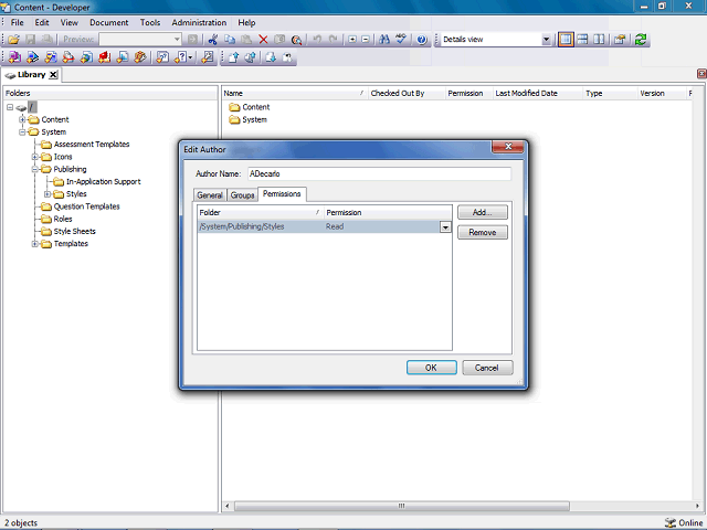 Screen image of this step